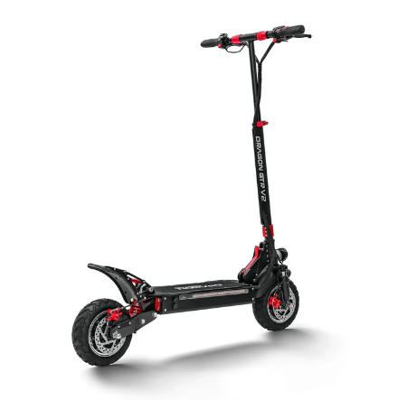 ELECTRIC SCOOTER- DRAGON GTR V2 - DUAL MOTOR 1800 watts Max 2400 watts