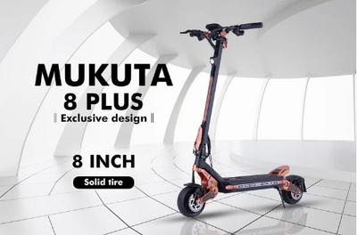 MUKUTA 8+ High-Tech Dual Motor Premium Electric Scooter