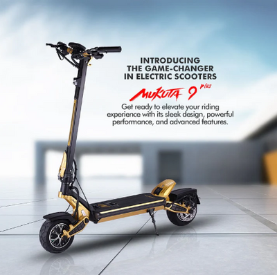 MUKUTA 9+ High-Tech Dual Motor Premium Electric Scooter