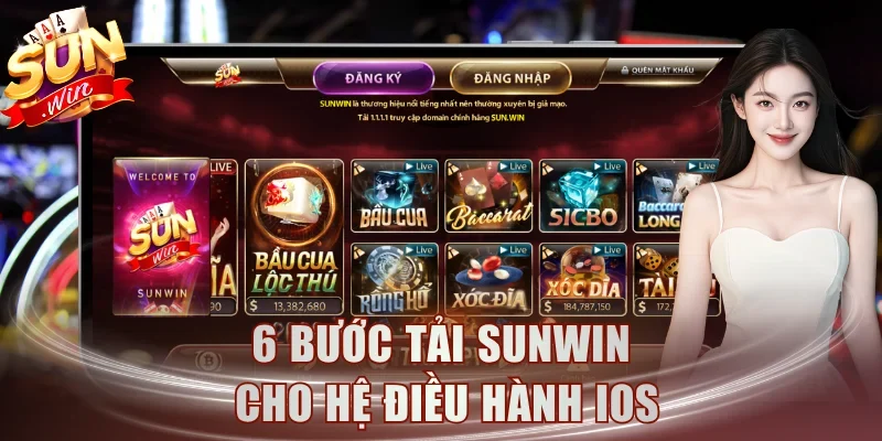 6 bước tải Sunwin cho hệ điều hành iOS