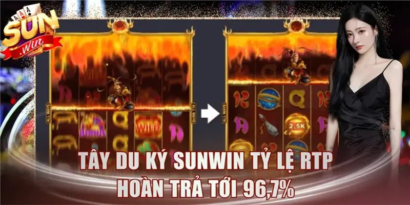 Tây Du Ký Sunwin tỷ lệ RTP hoàn trả tới 96,7%